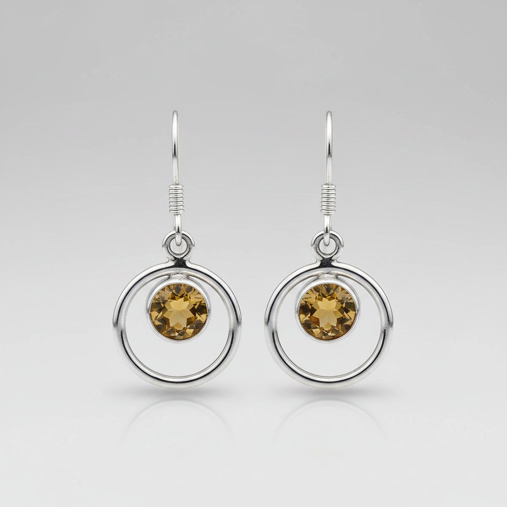 Delphine Silver Earrings
