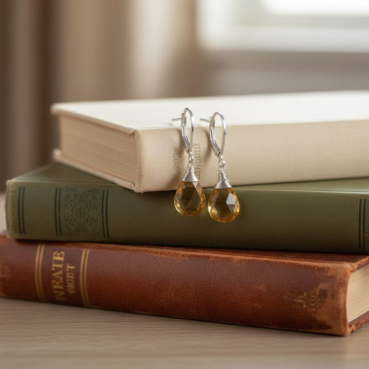 Delphine Crystal Earrings
