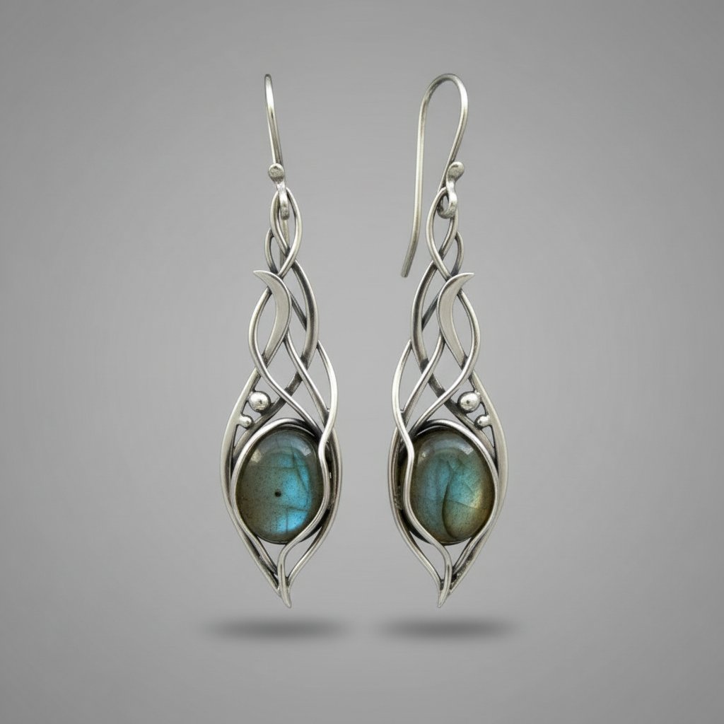 Delphine Opal Earrings
