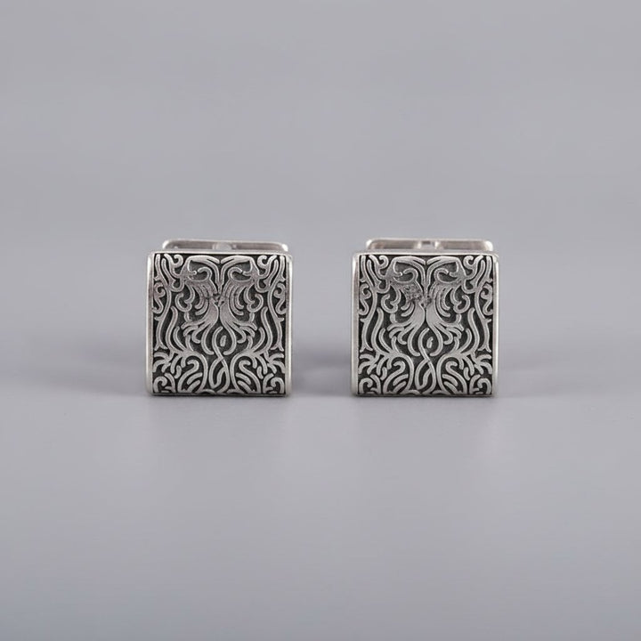 Delphine Silver Earrings