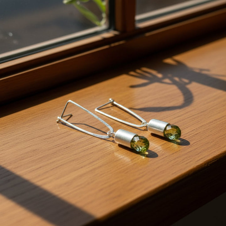 Delphine Crystal Earrings