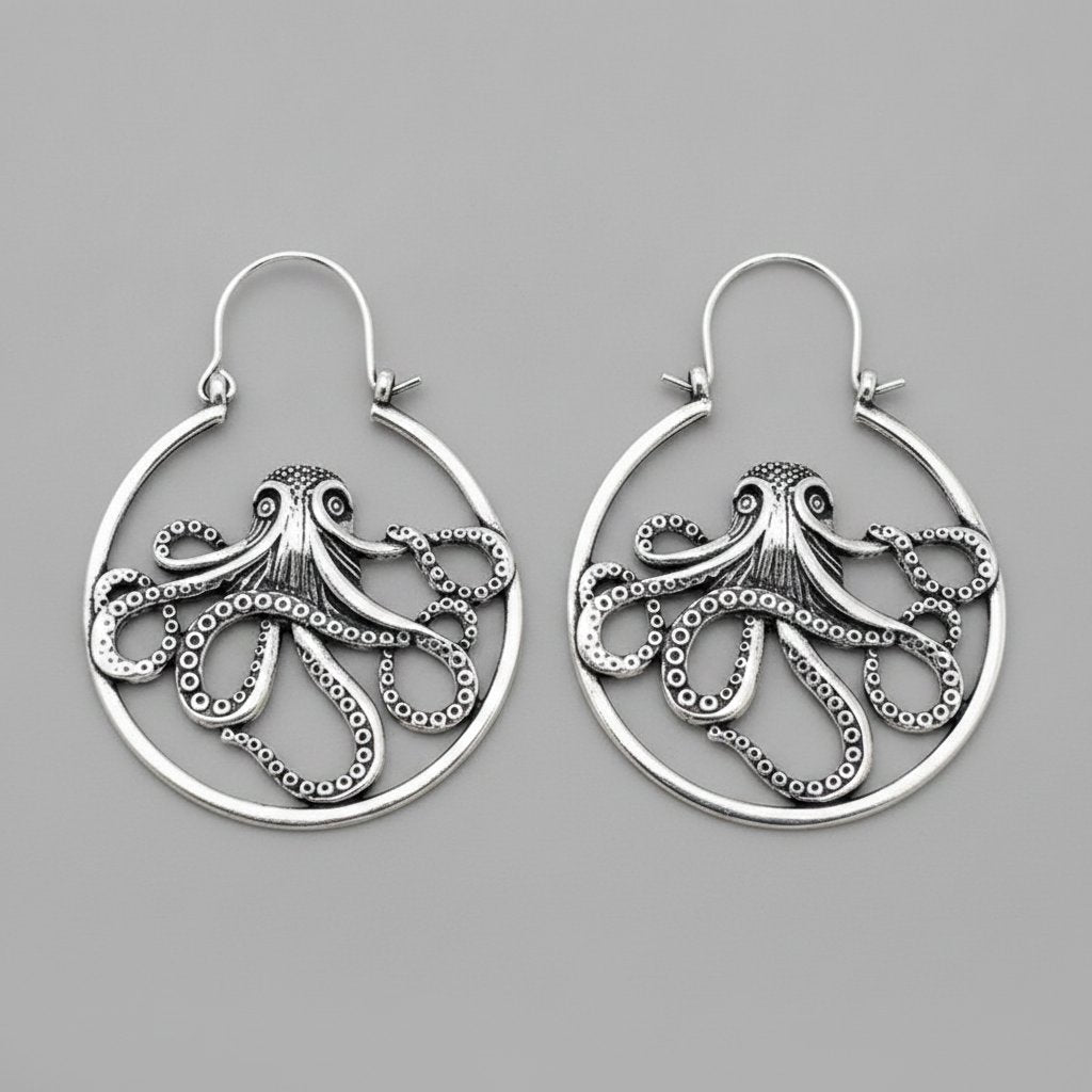 Delphine Silver Earrings