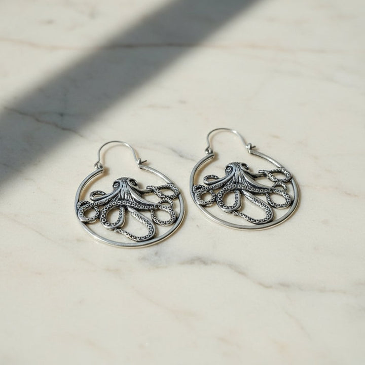 Delphine Silver Earrings