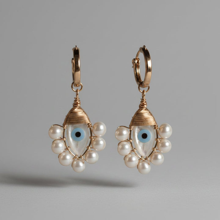 Delphine Pearl Earrings