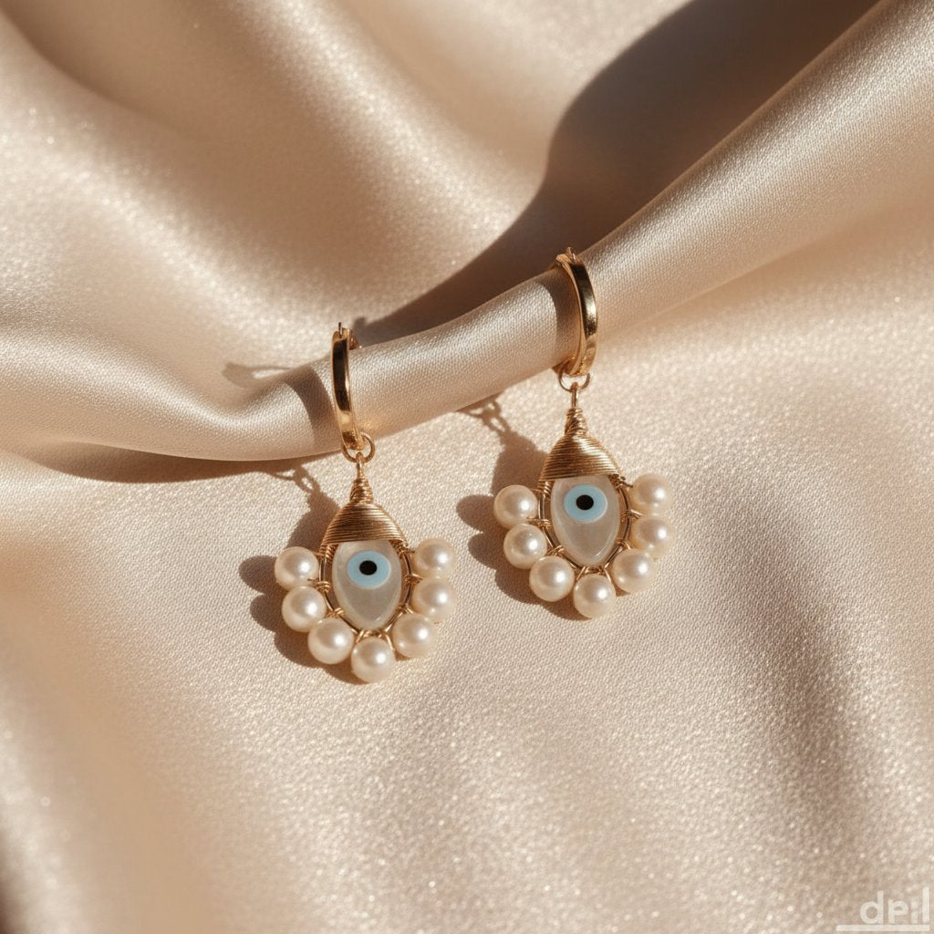 Delphine Pearl Earrings