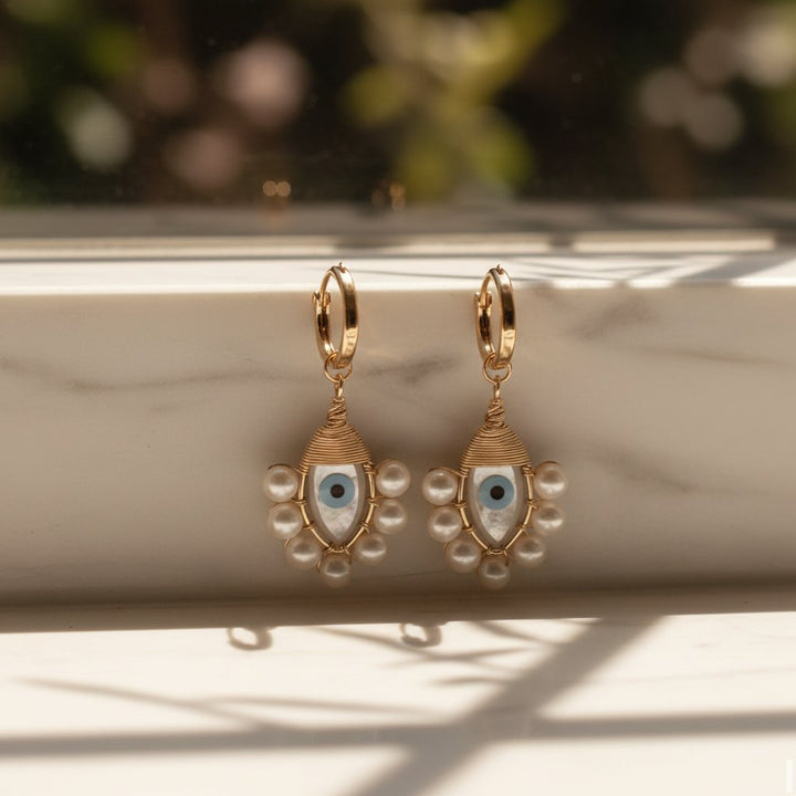Delphine Pearl Earrings