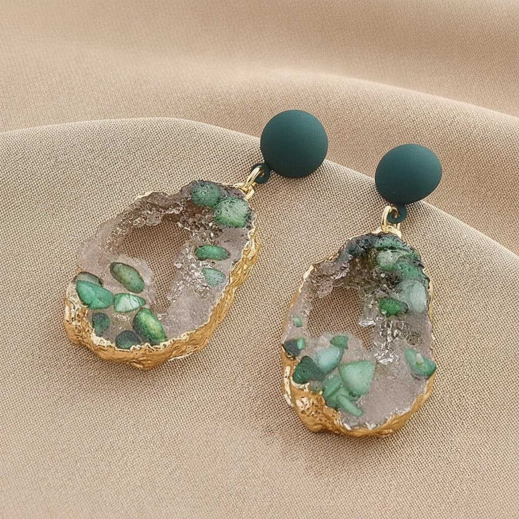 Delphine Crystal Earrings