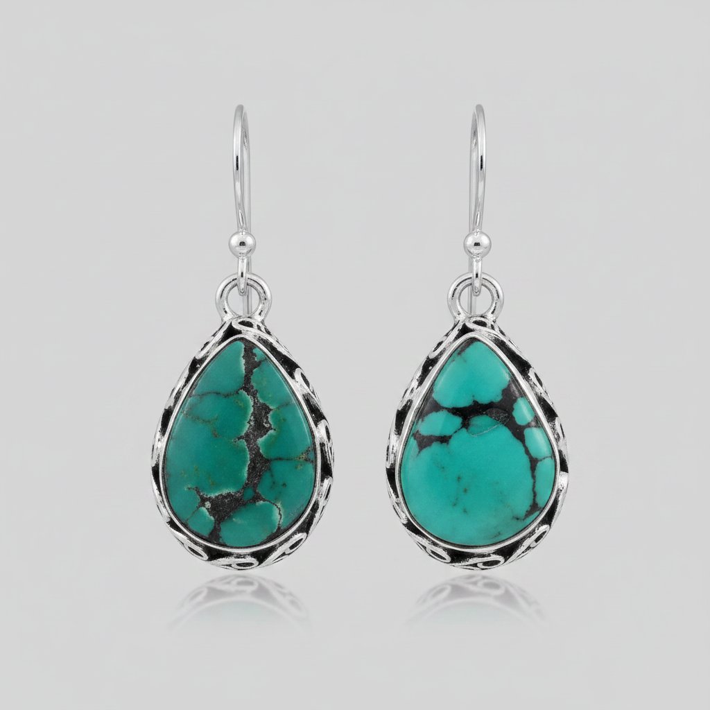Delphine Turquoise Earrings