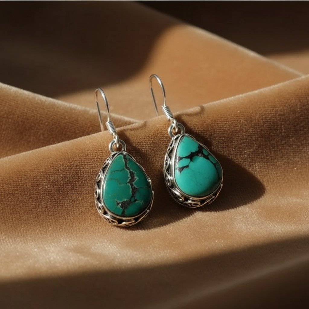 Delphine Turquoise Earrings