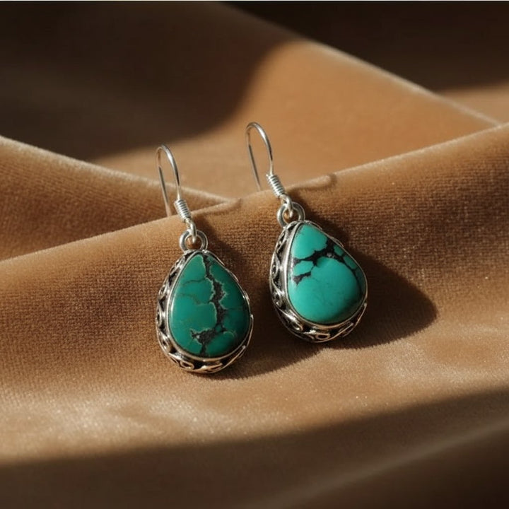 Delphine Turquoise Earrings