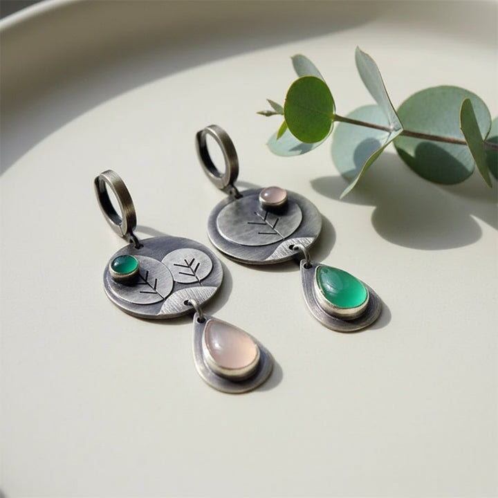 Delphine Silver Earrings