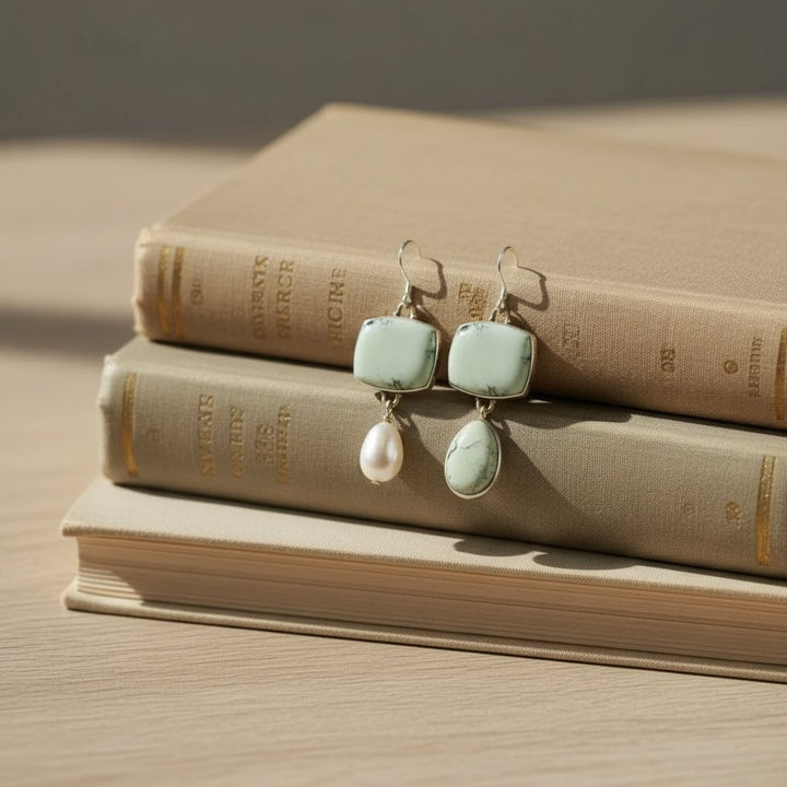 Delphine Pearl Earrings