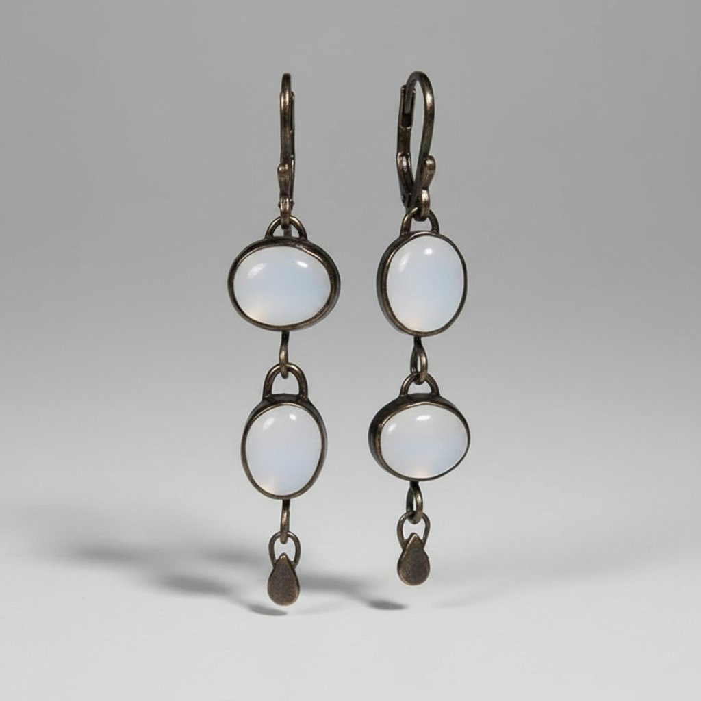 Ondine Moonstone Earrings