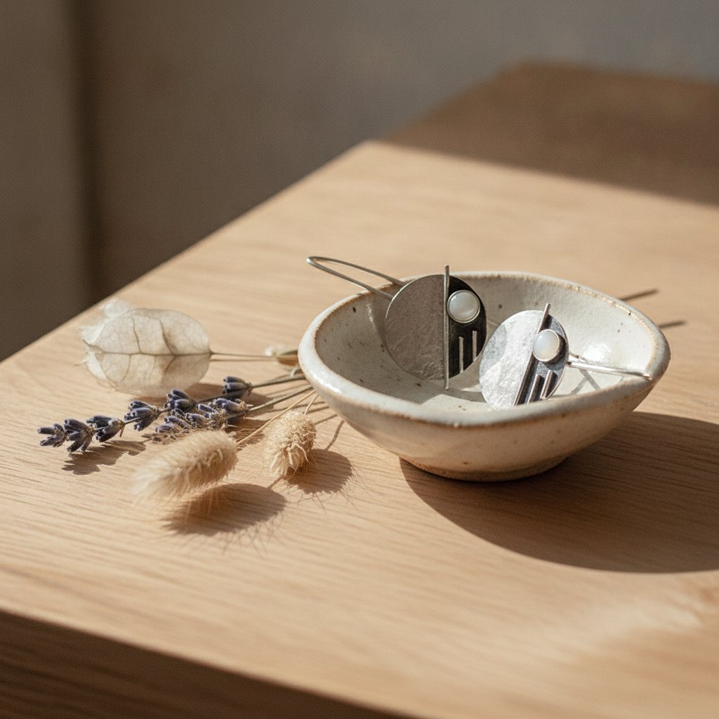 Anouk Moonstone Earrings