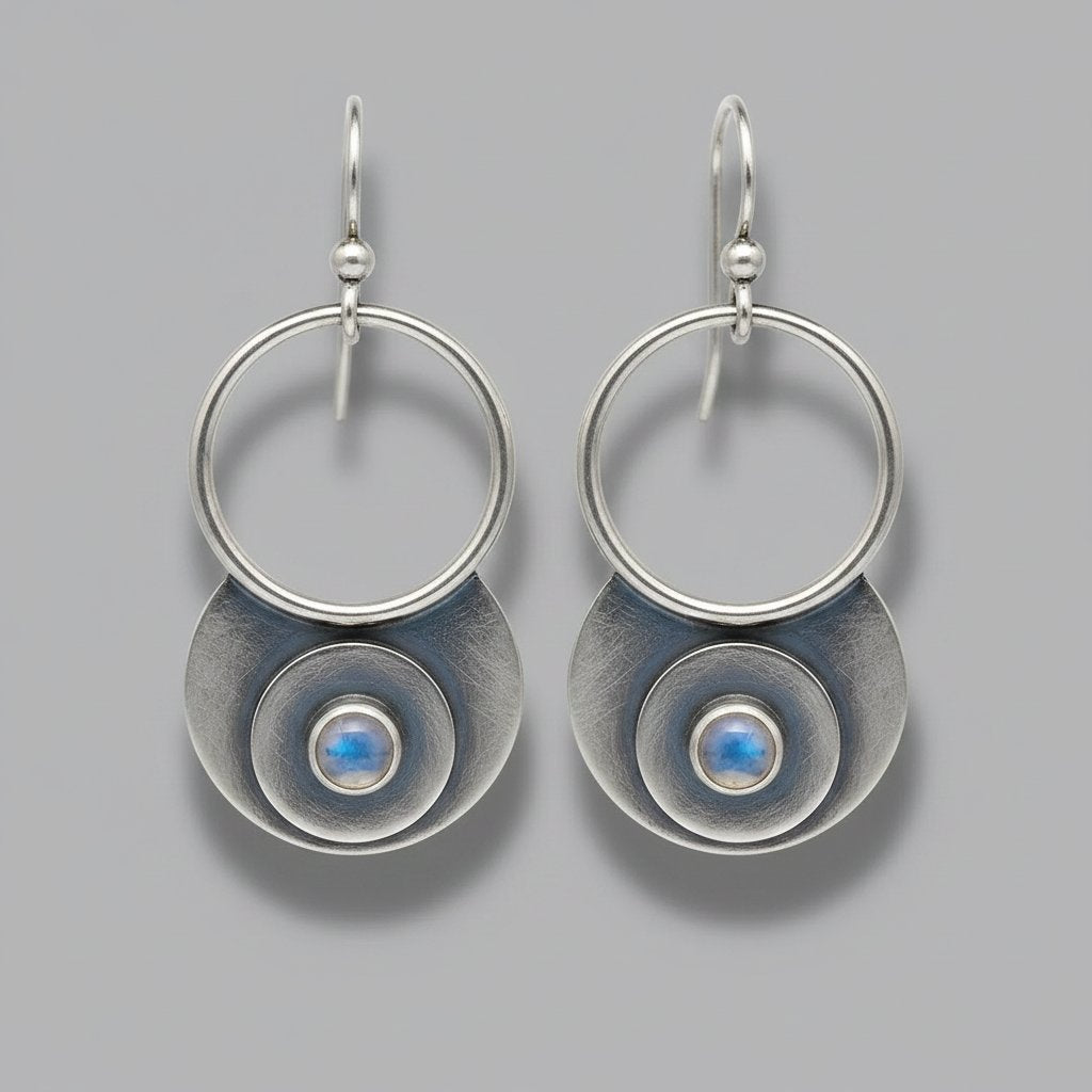 Solene Moonstone Earrings