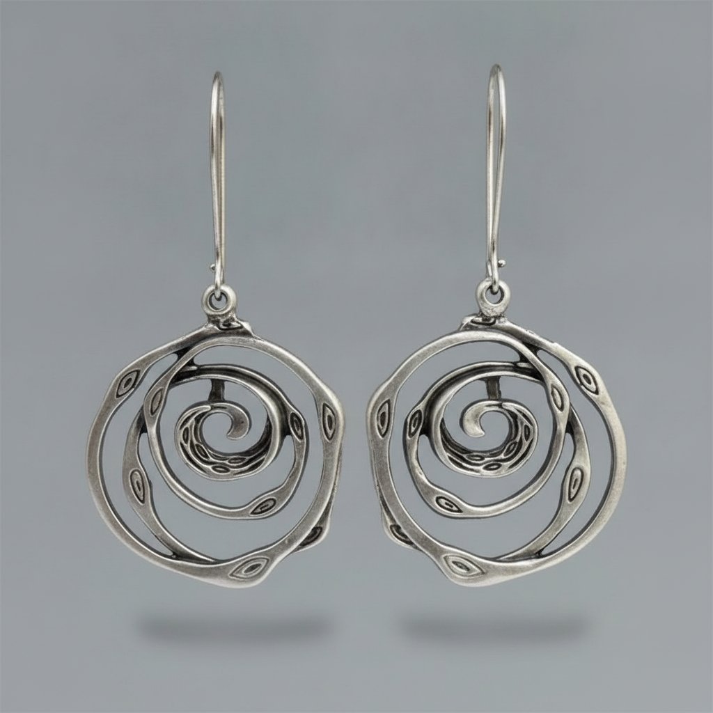 Solene Silver Earrings