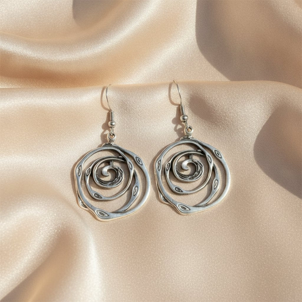 Solene Silver Earrings