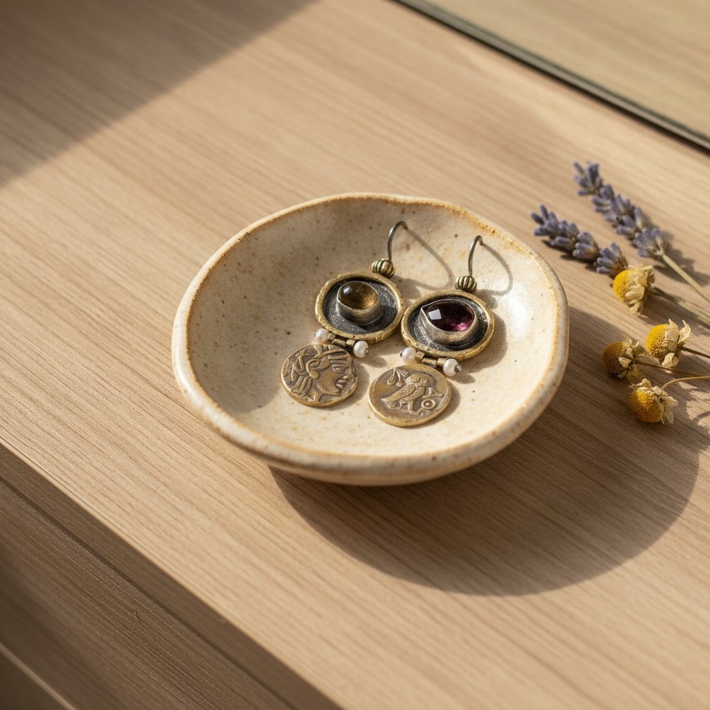 Solene Gold Earrings