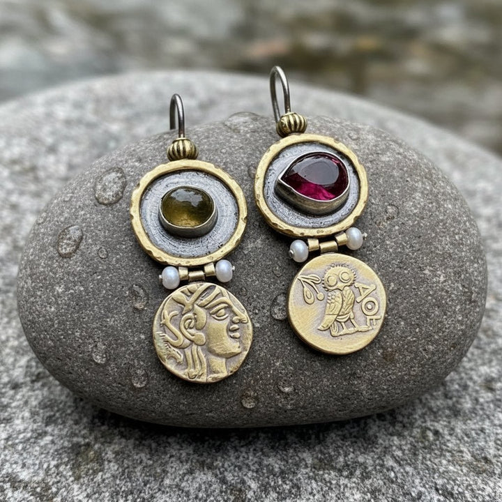 Solene Gold Earrings