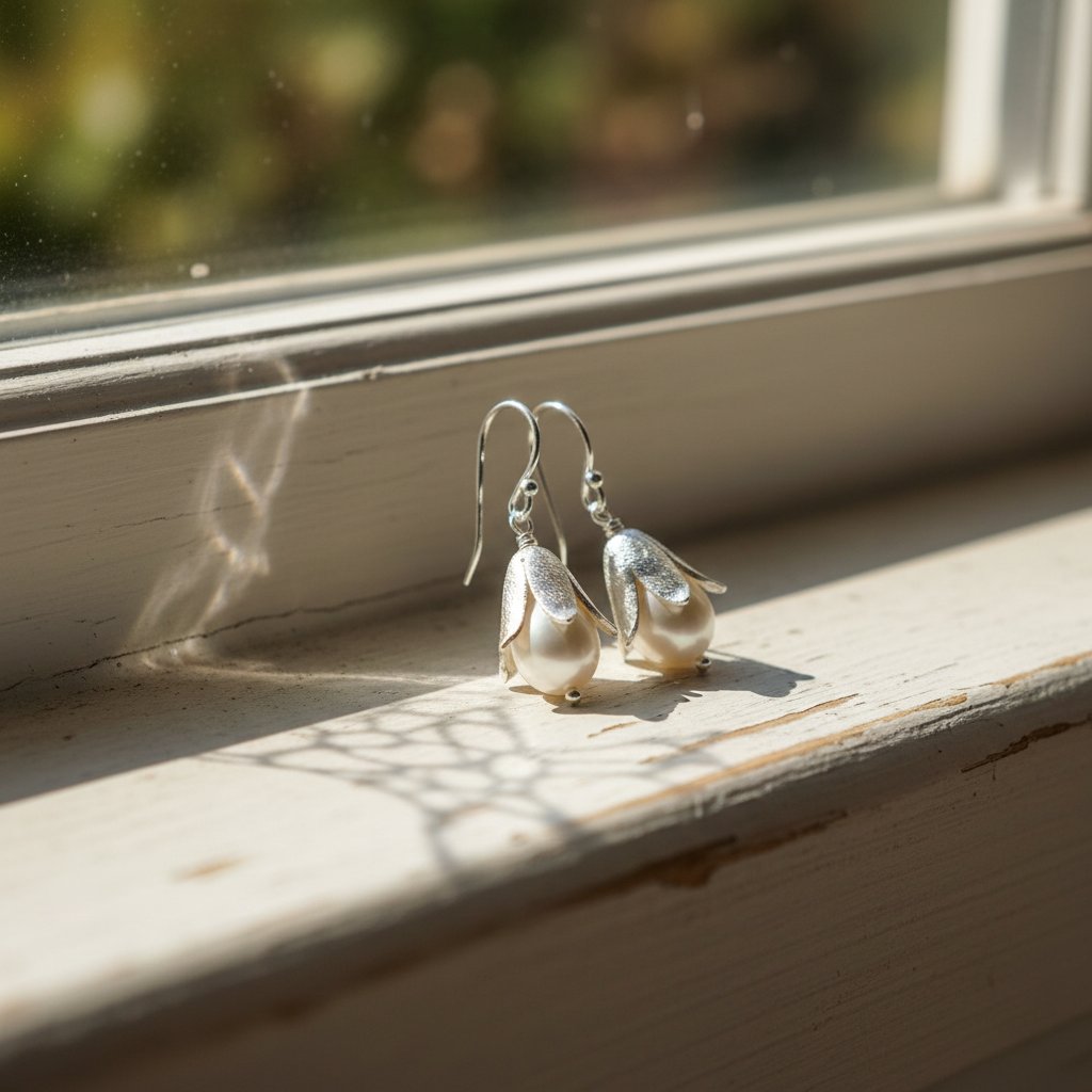 Solene Pearl Earrings