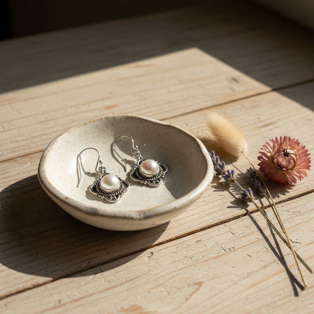 Solene Pearl Earrings