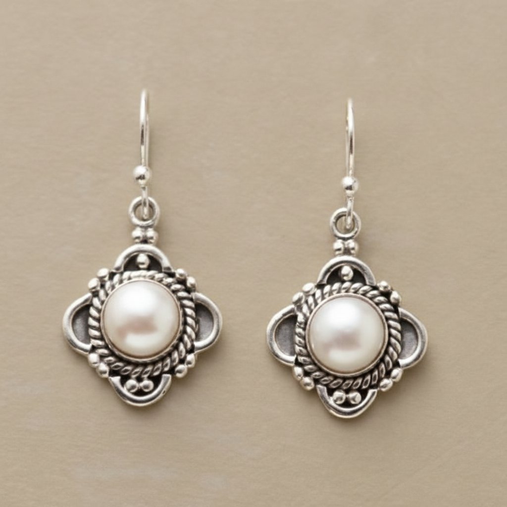 Solene Pearl Earrings