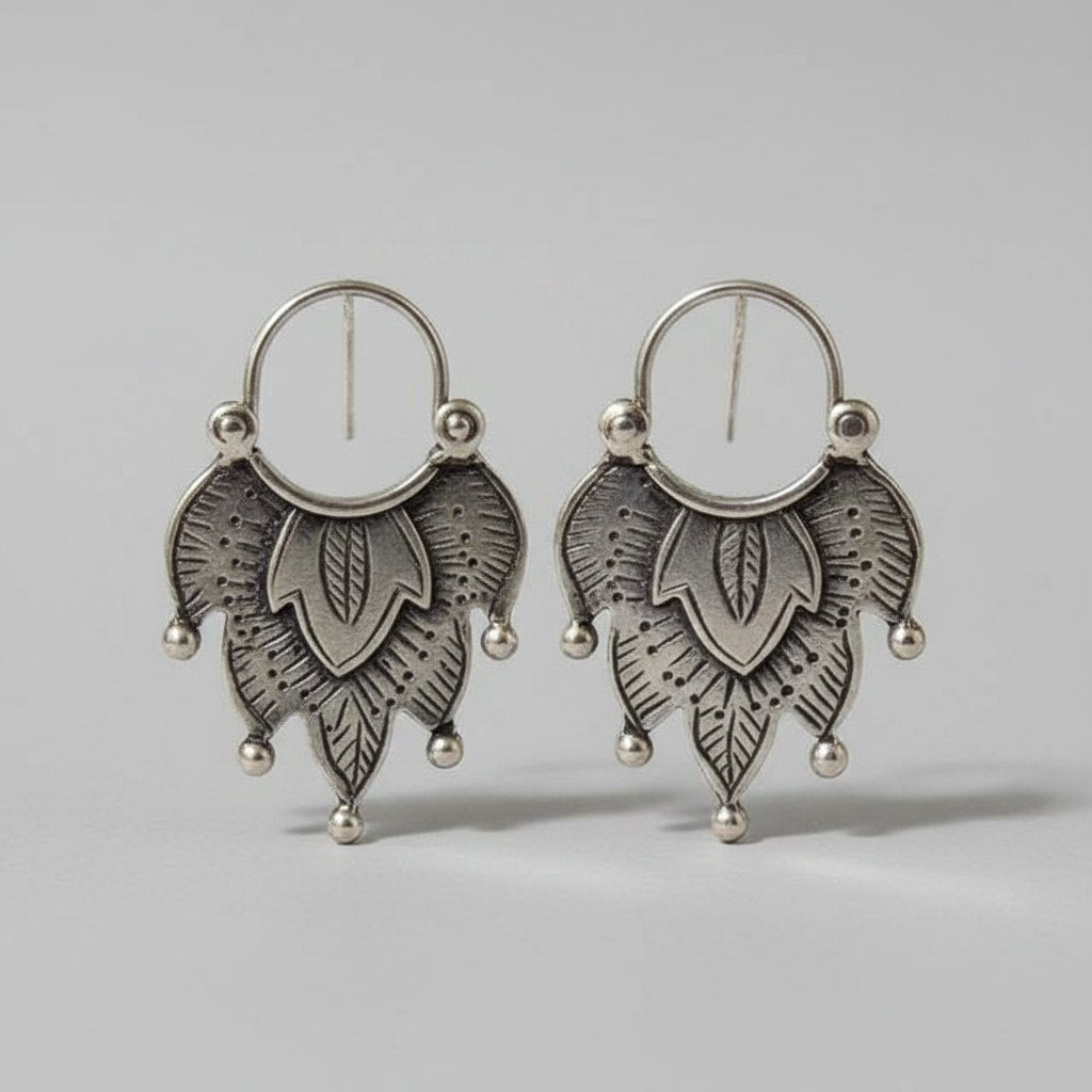 Solene Silver Earrings