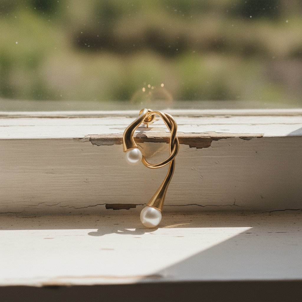 Solene Pearl Earrings