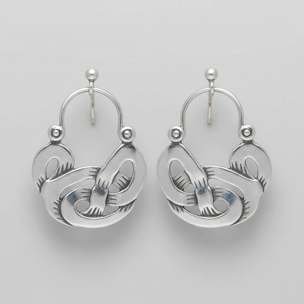 Solene Silver Earrings