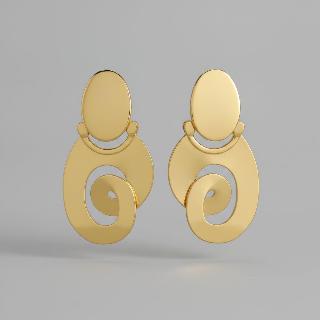 Solene Gold Earrings