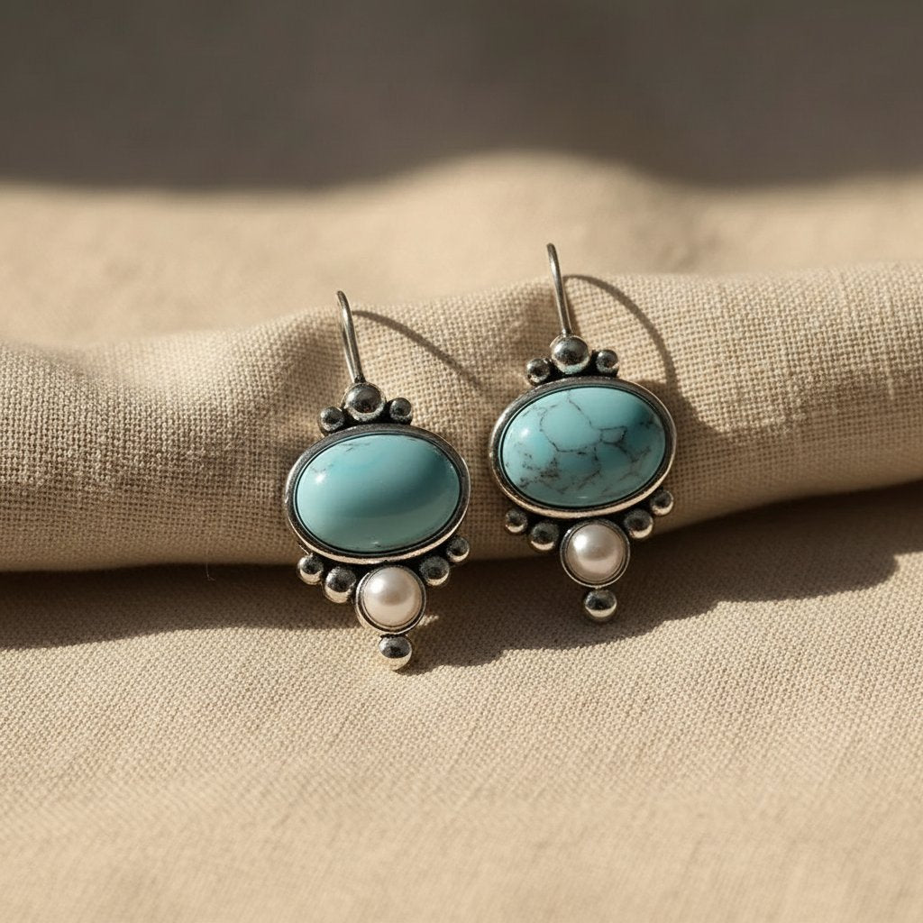 Solene Turquoise Earrings