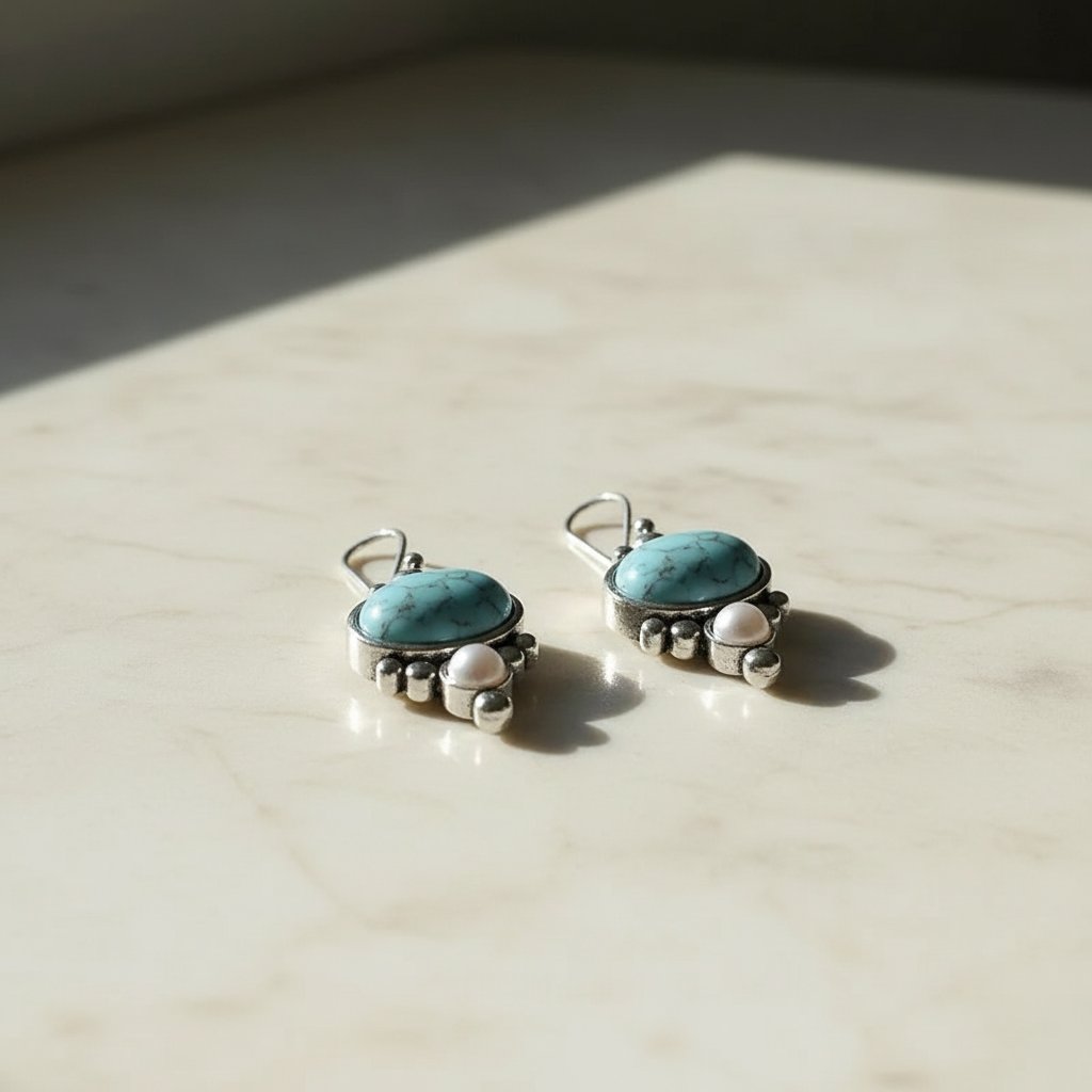 Solene Turquoise Earrings