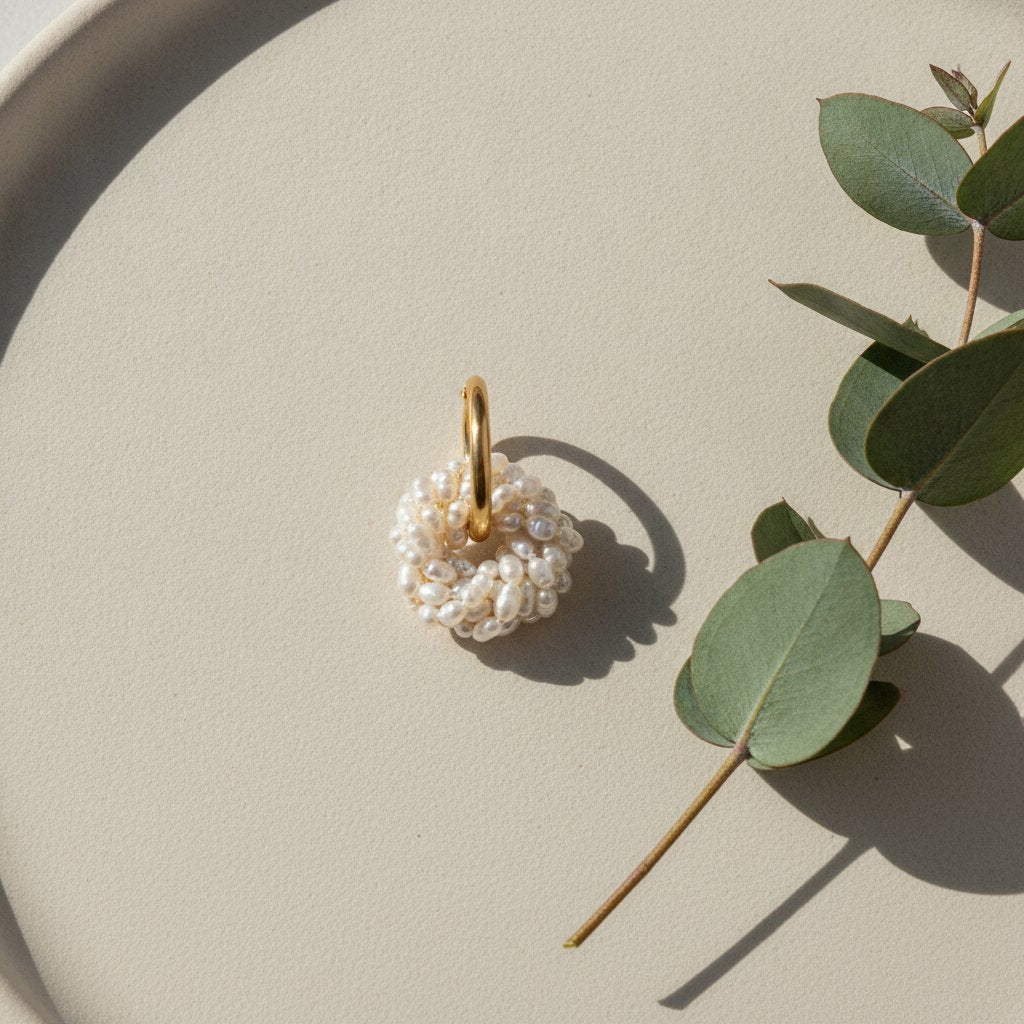 Solene Pearl Earrings