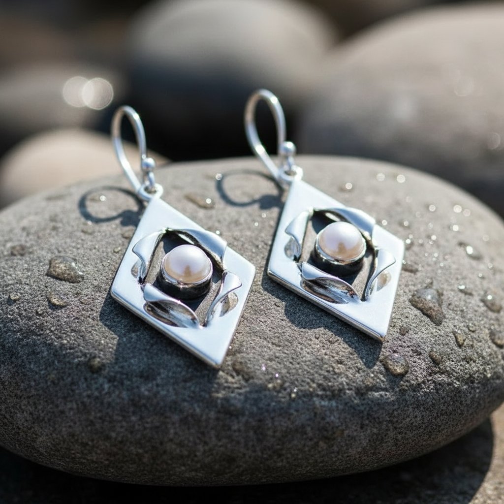 Solene Pearl Earrings