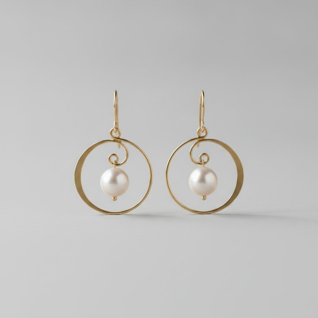 Mirabelle Pearl Earrings