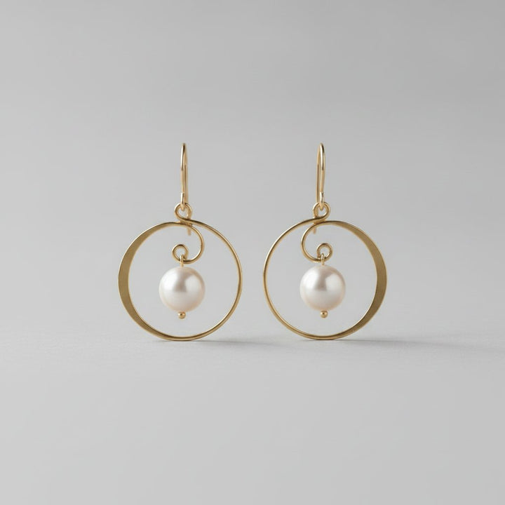Mirabelle Pearl Earrings