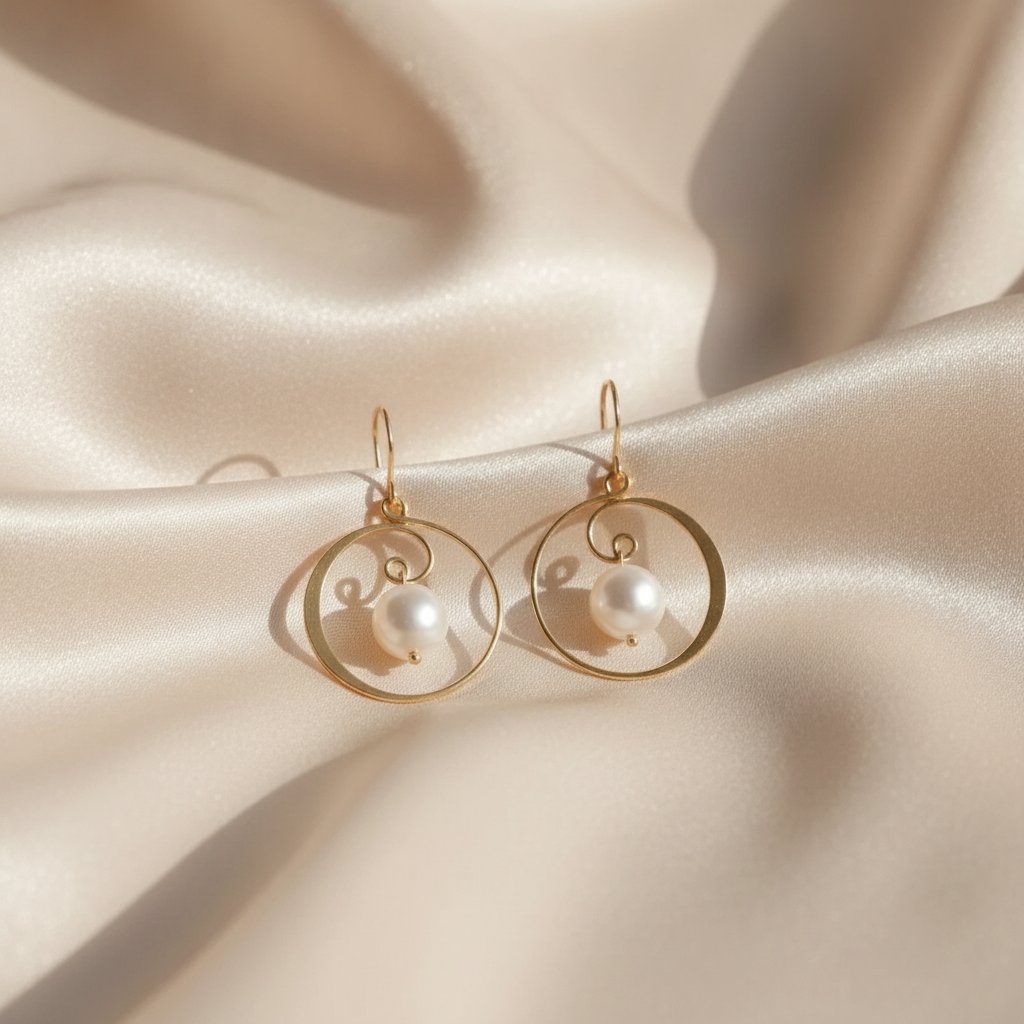 Mirabelle Pearl Earrings