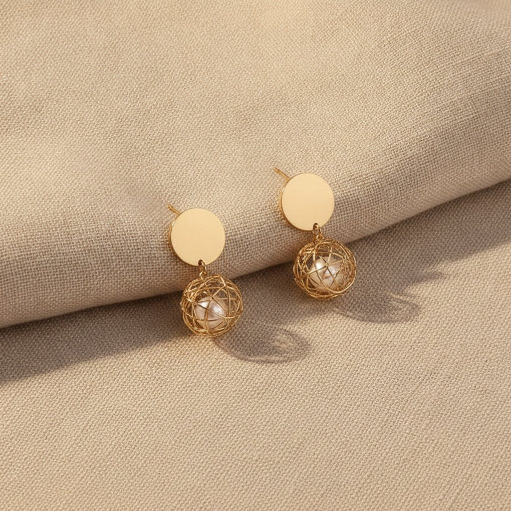 Mirabelle Gold Earrings