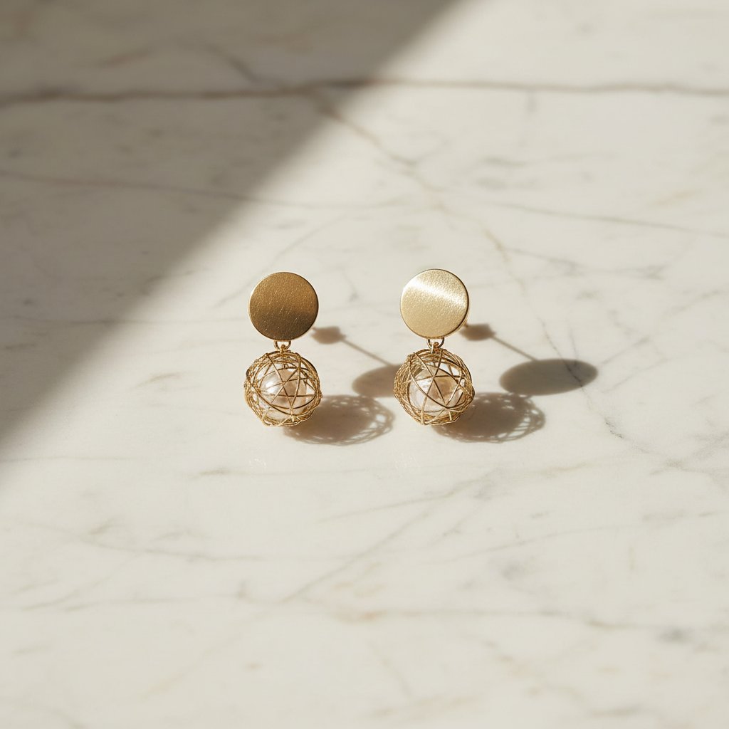 Mirabelle Gold Earrings