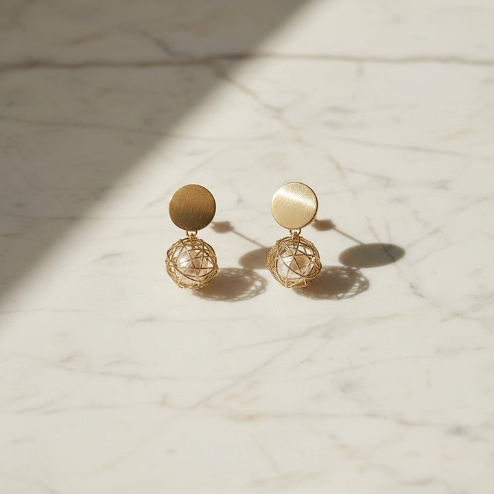 Mirabelle Gold Earrings