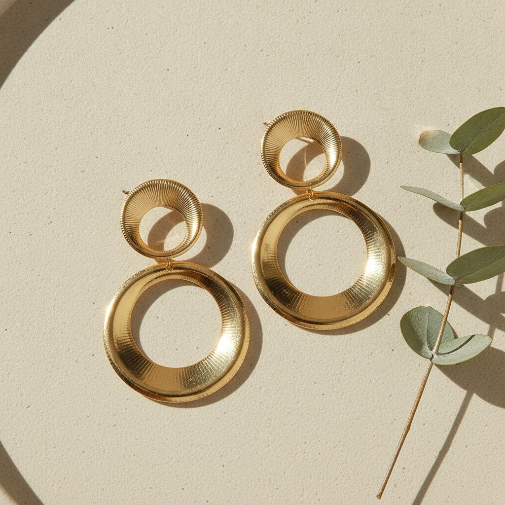 Mirabelle Gold Earrings