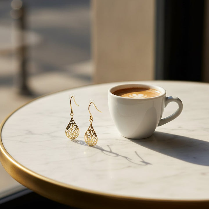 Mirabelle Gold Earrings