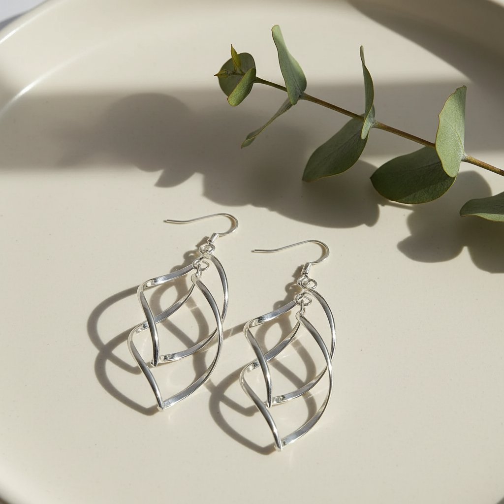 Mirabelle Silver Earrings