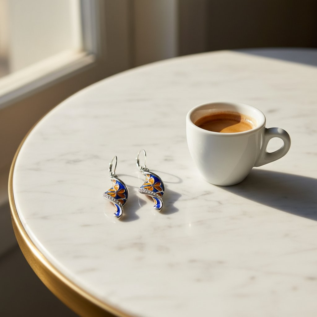 Mirabelle Silver Earrings