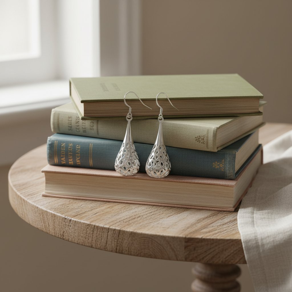Mirabelle Silver Earrings