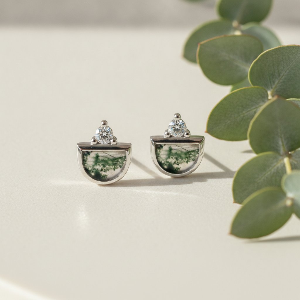 Mirabelle Silver Earrings