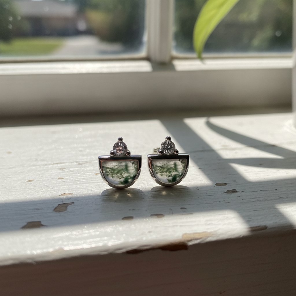 Mirabelle Silver Earrings