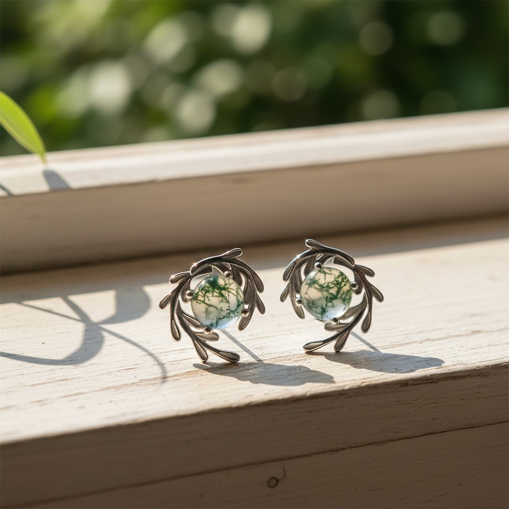 Mirabelle Silver Earrings