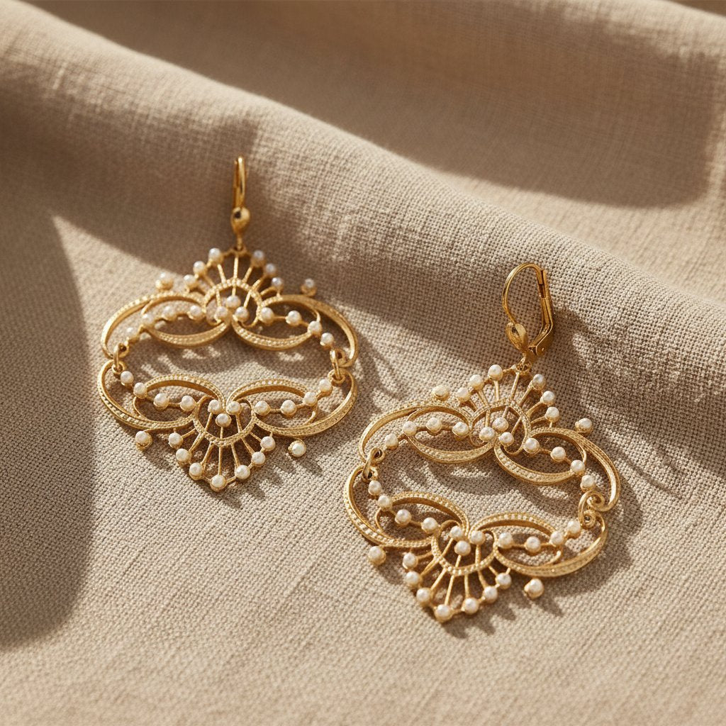 Maren Pearl Earrings