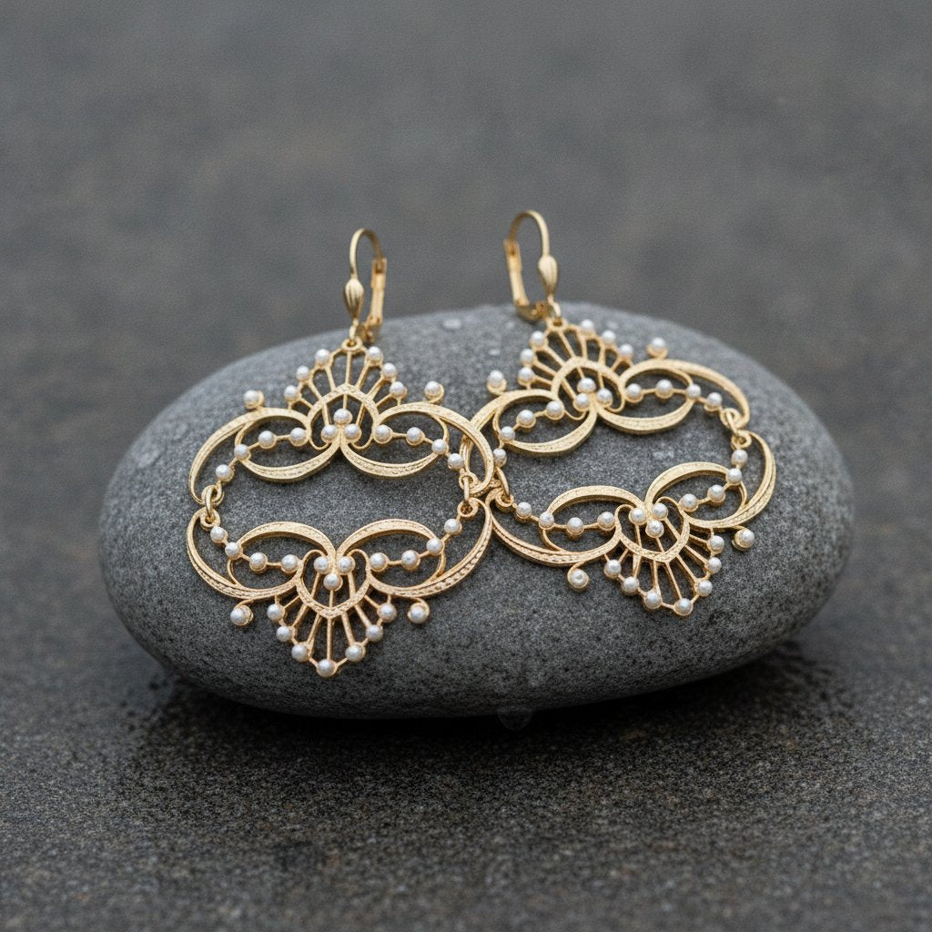 Maren Pearl Earrings